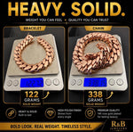 15mm Set Rose Gold (Summer Special)